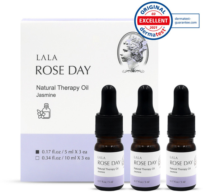 라라로즈데이 시즌2 스포이드 천연 오일 Y존 케어 속옷 향수 이너퍼퓸 여성청결제 자스민향 3개입 세트, 10ml, 3개