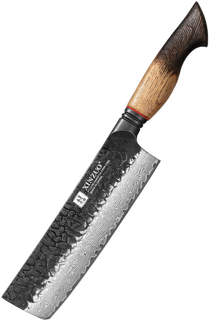 67겹 다마스커스칼 야성의 쉐프 나이프 주방칼 부엌칼 식칼 캠핑칼 신주오, 1개, 나키리 나이프