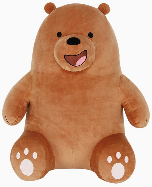 맥스토어 위베어베어스 동물인형, 그리즐리 싯팅 25cm, 1개