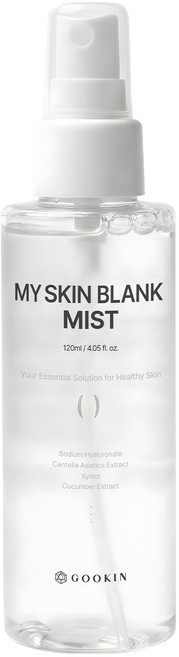 구킨 마이 스킨 블랭크 쿨링 진정 보습 열감완화 저자극 미스트, 1개, 120ml