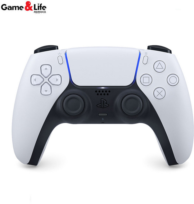 PS5 듀얼센스 무선 컨트롤러 - 화이트, CFI-ZCT2G (화이트), 1개