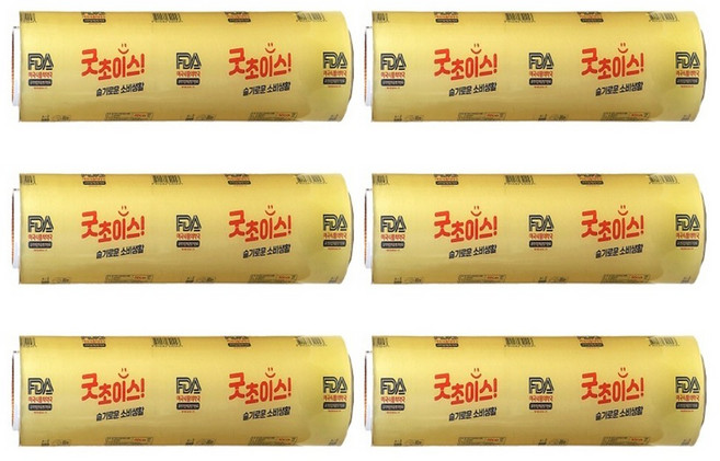 굿초이스랩 대용량 업소용 랩, 500m, 6개