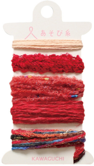 미니 손뜨개 DIY 키트 직조기 니팅머신 태교 취미 뜨개질 베틀 공예, 손뜨개 실(레드), 1개