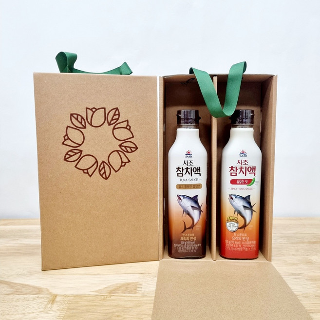사조 참치액500g+참치액칼칼한맛500g 돌답례품 선물세트, 6세트, 500g