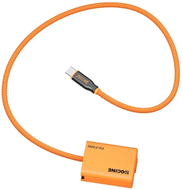 ZGCINE DTap to NP-FW50 및 USB-C PD 더미 배터리 케이블 (소니 A7III A6000 A7S NEX-5T RX1RIII 용), 02 ZGCINE PD-FW50