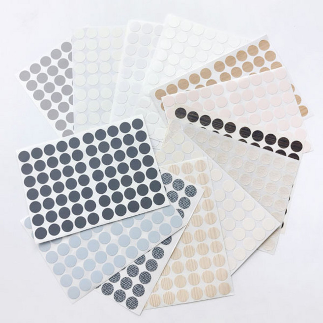 가구스티커 나사자국 타카 못구멍 흠집 스크레치 까짐, 5)월넛, 1개