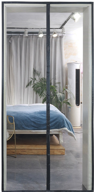 글로리유 유리섬유 튼튼 자석 현관방충망, 1세트