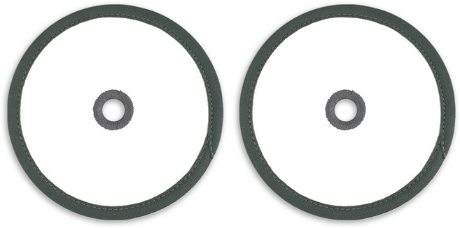 딱좋아 에브리봇 호환 부착패드 삼성제트 대우 물걸레 청소기 원형 일회용 청소포 소형 걸레, 2개, 가운데 홀 15cm 부착패드