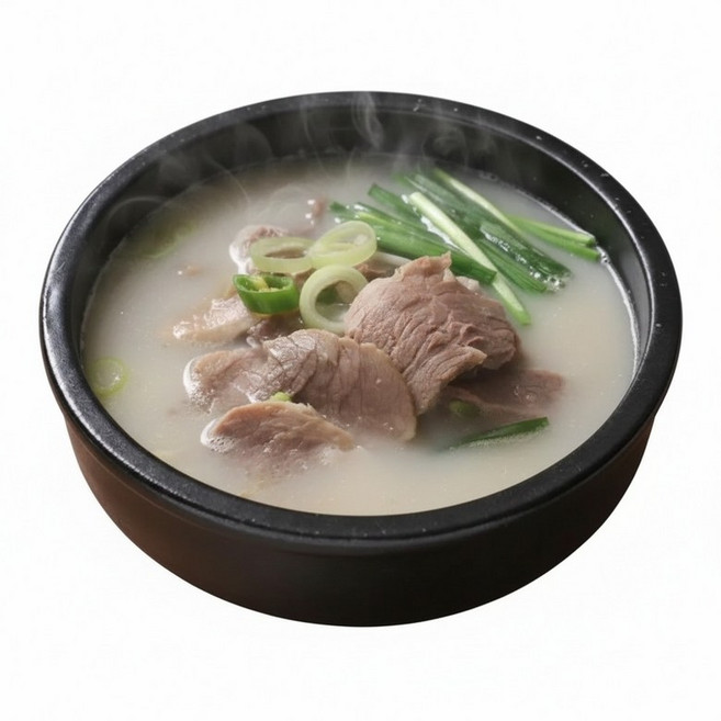 [무보까국밥] 국내산 한우사골 한돈 돼지국밥 600g x 4팩 부산맛집, 4개