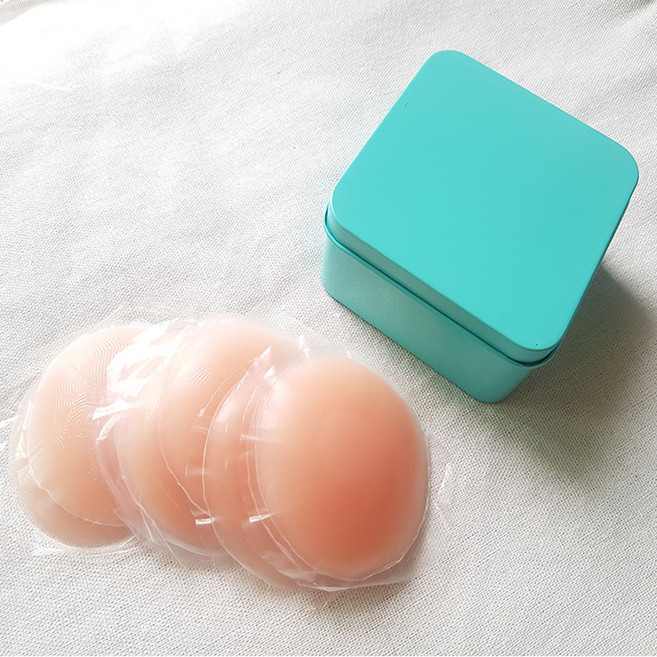 크레오 여성 실리콘 니플패치 라운드, 12개