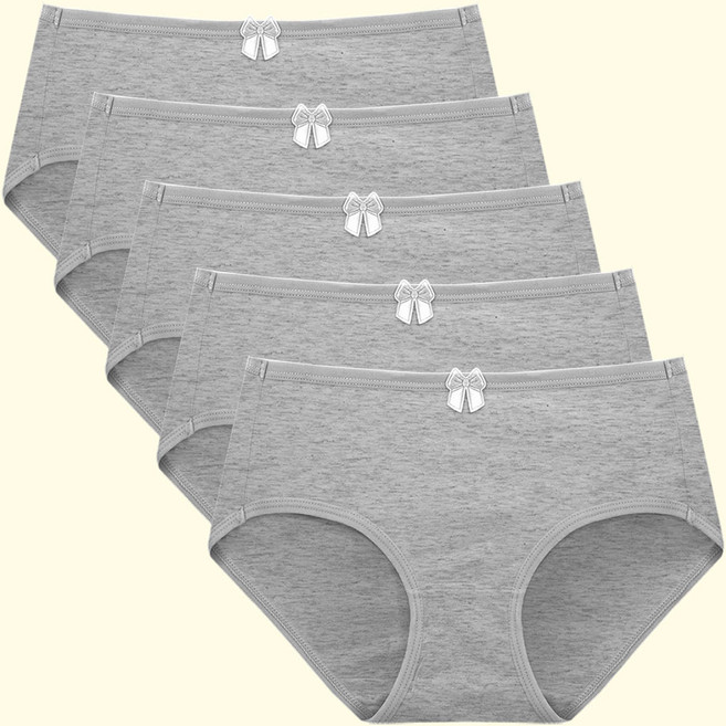 아이엠속옷 순한 주니어 여아 팬티 5P 면 청소년 학생 빅사이즈 속옷