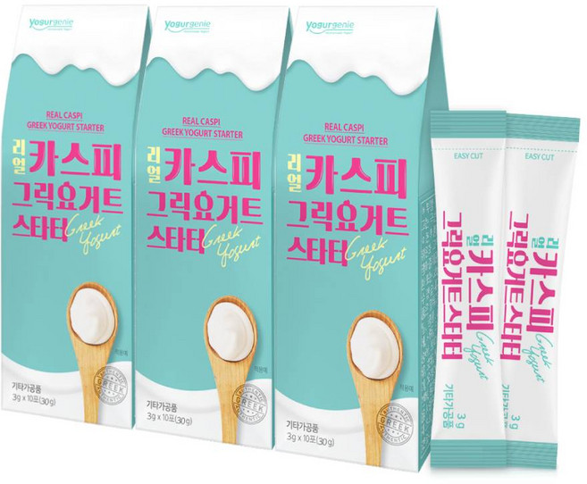 메이준뉴트리 리얼 카스피해 그릭요거트 스타터 분말, 3g, 30개입, 1개