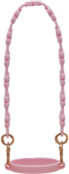 나이스오프 텀블러 플라워 홀더 스트랩 스탠리 스타벅스 호환, 1개, 플라워 핑크