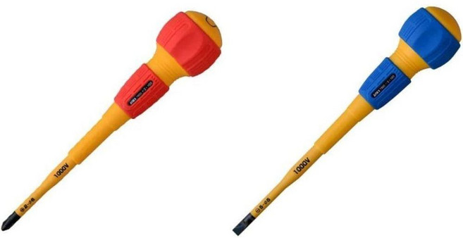 아넥스 1000V 슬림 절연 드라이버 세트 +2/+5 (7900)