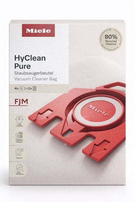 Miele 真空吸塵器集塵袋, 4x, FJM
