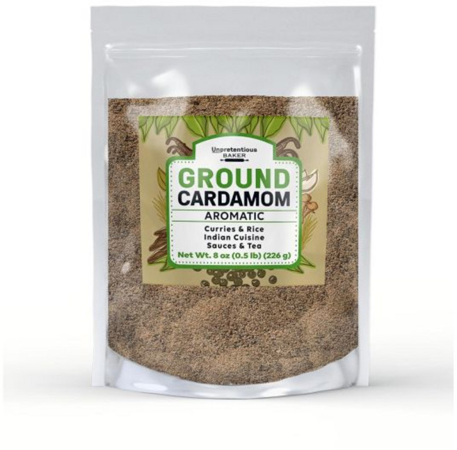 Unpretentious 커리 카레 겸손한 그라운드 카다멈 8온스 향기로운 인도 요리 및 수프, 8 Ounces, 1개, 226g