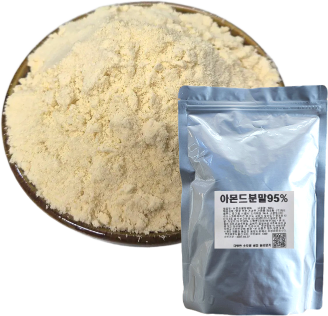 리더스푸드몰 아몬드분말 95%, 1개, 100g