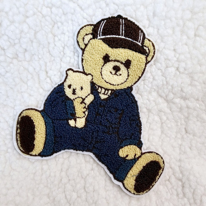 대형와펜 빅사이즈 뽀글이 곰돌이와펜