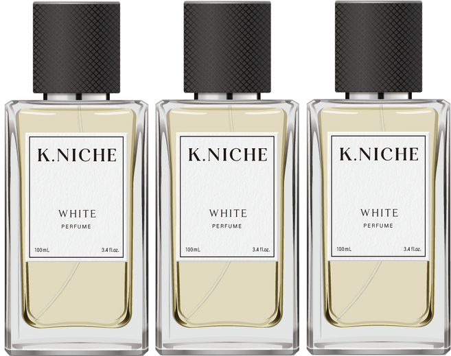 케이니치 화이트 여자 향수 오드퍼퓸, 3개, 100ml