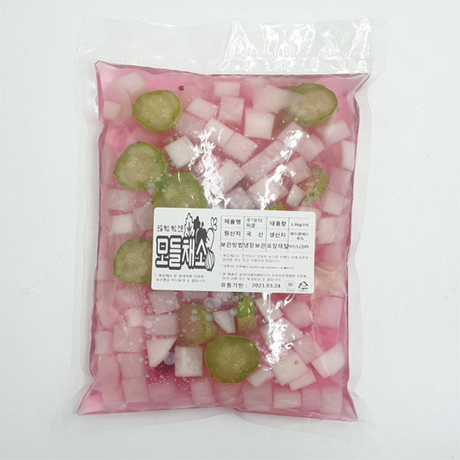 핸드메이드 무오이 비트피클 1.5kg, 1개