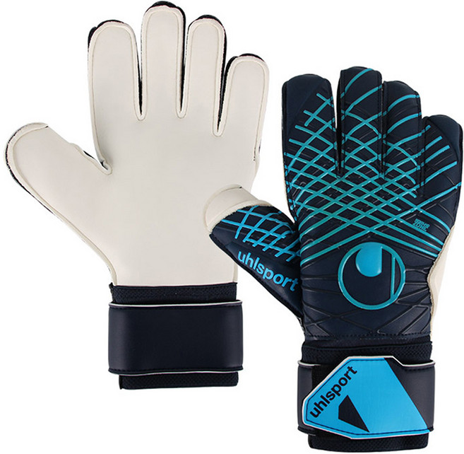 울스포츠 포커스 K Soft Flex Frame GK장갑 UHL-101133601K, Blue/Navy, 1개