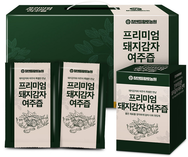 프리미엄 국산 진한 돼지감자 여주즙 혈당관리, 80ml, 30개