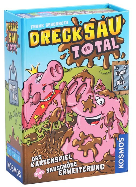 <孩子王桌遊> 正版桌遊 髒小豬豪華版 Drecksau (繁體中文版), 1個