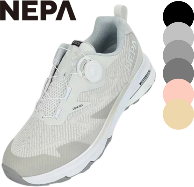 [백화점발송] 네파 남여 트레킹화 고어텍스 등산 둘레길 산책 커플 방수 보아 가벼운 신발