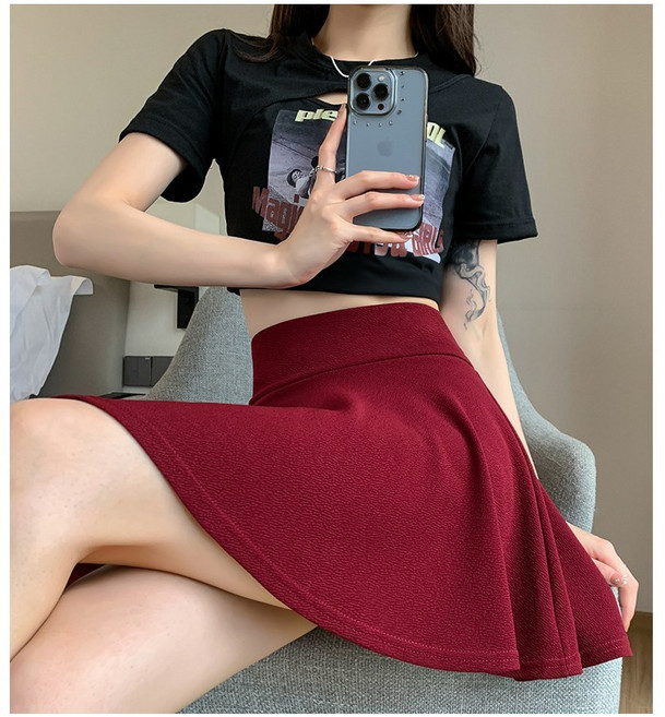 케익 플레어 속바지 스커트 SH245