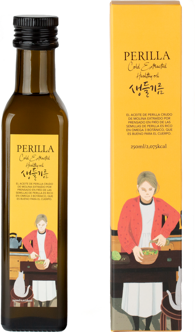 몰리나 냉압착 국산 생들기름, 1개, 250ml