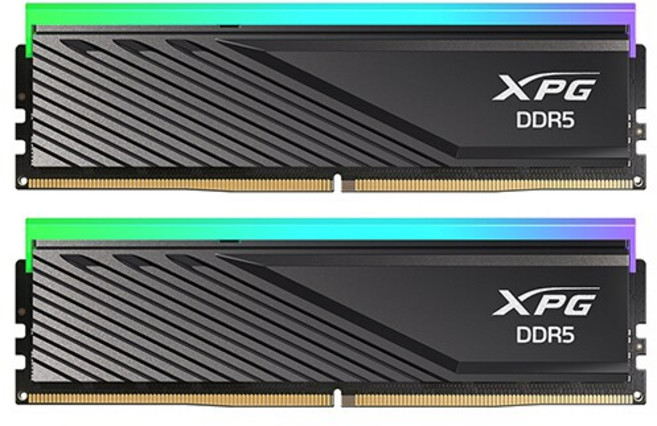 ADATA DDR5-6000 CL36 LANCER BLADE RGB 블랙 패키지 파인인포 (32GB(16Gx2)), 1세트