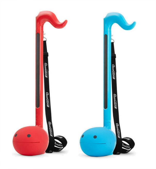 오타마톤 디럭스 컬러즈 레드 블루 44cm 음표 악기 장난감 오토마톤, 1개