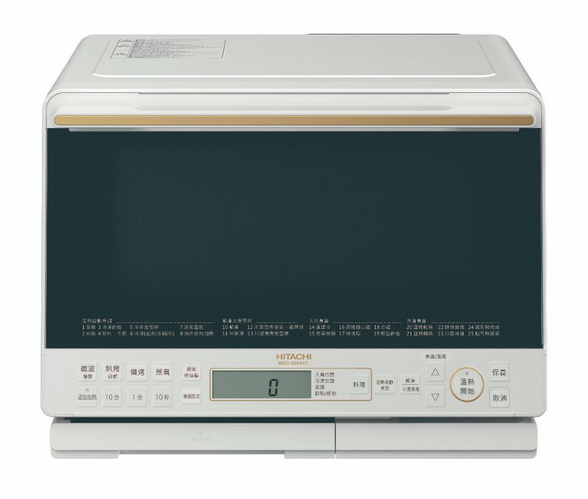HITACHI 日立 31L 過熱水蒸氣 烘烤微波爐 MRO-S800AT 珍珠白