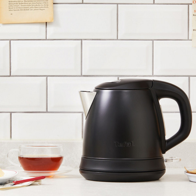 테팔 주전자포트 전기 커피 포트 수비토 1L 블랙, 블랙 KI2718