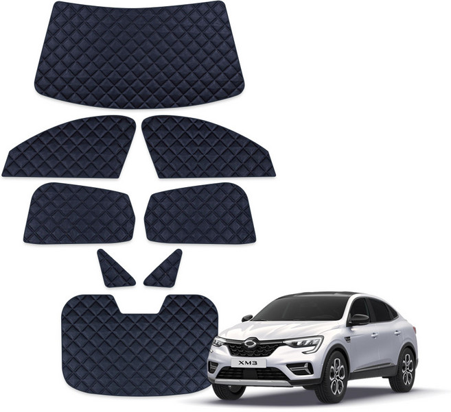 루젠 XM3 차박커튼 캠핑 암막 햇빛가리개, 1세트, 네이비