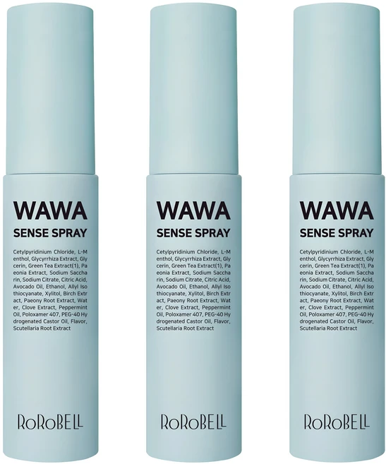 로로벨 구취제거 와와 센스 구강스프레이, 10ml, 3개 - 쿠팡