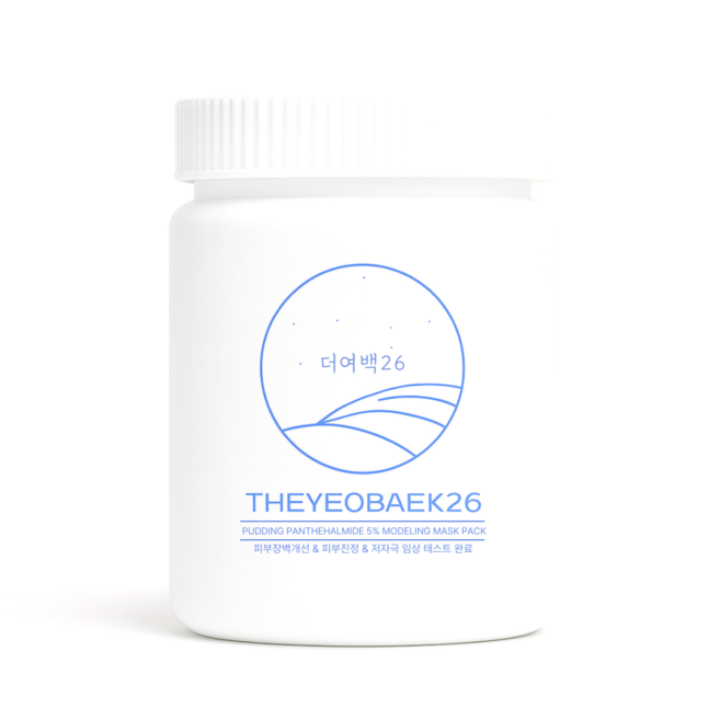 더여백26 푸딩이 판테할마이드 5% 모델링팩 대용량 700g, 300g, 1개, 1개입