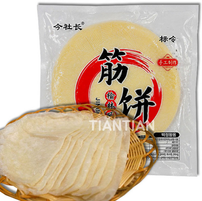 천천중국식품 중국식 전통얇은 기름떡 찐빙, 1개, 320g
