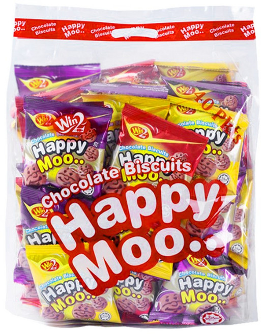 윈윈푸드 해피무 초콜릿 비스켓, 12g, 40개