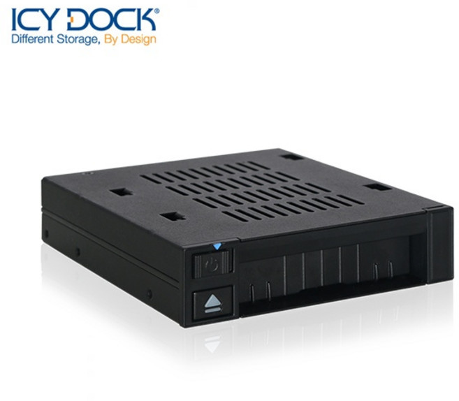 [ICYDOCK] ICYDOCK 2.5형 SSD/HDD 장착 하드랙 ICYDOCK MB521SP-B (3.5형 베이 장착[2.5형 SAS/SATA지원 하드랙)