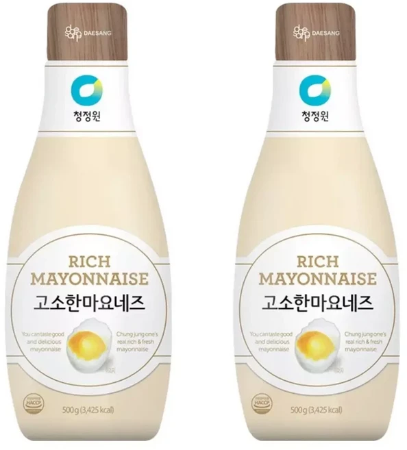 청정원 고소한 마요네즈 500g 2개 3Set, 1개