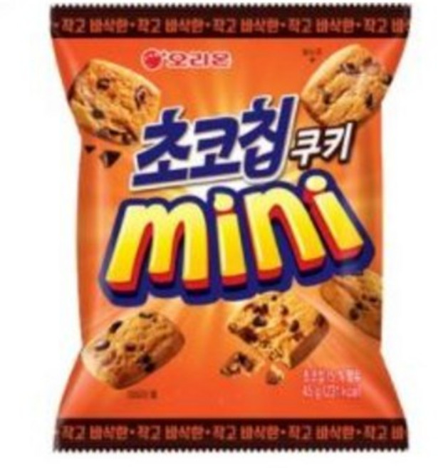 오리온 초코칩쿠키 미니, 45g, 40개