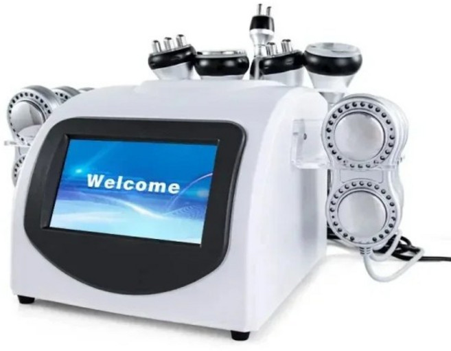 2025 휴대용 30k S 바디 쉐이프 6 in 1 지방 제거 진공 연소 셀룰라이트 페이스 리프트 기계, 02 110V