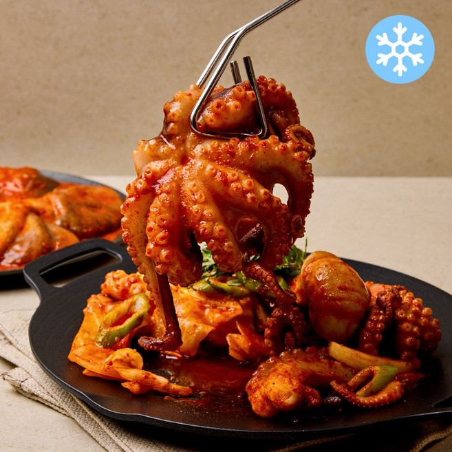 강금옥 벌크업 왕 쭈꾸미 볶음 550g, 10개