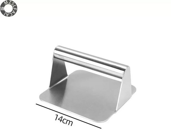 스텐 패티 햄버거 사각 정사각 스테인레스 떡갈비 함박 프레스 누르기 누르개, I. 햄버거용 사각형 가로 4cm 두께 5cm 흰색 테