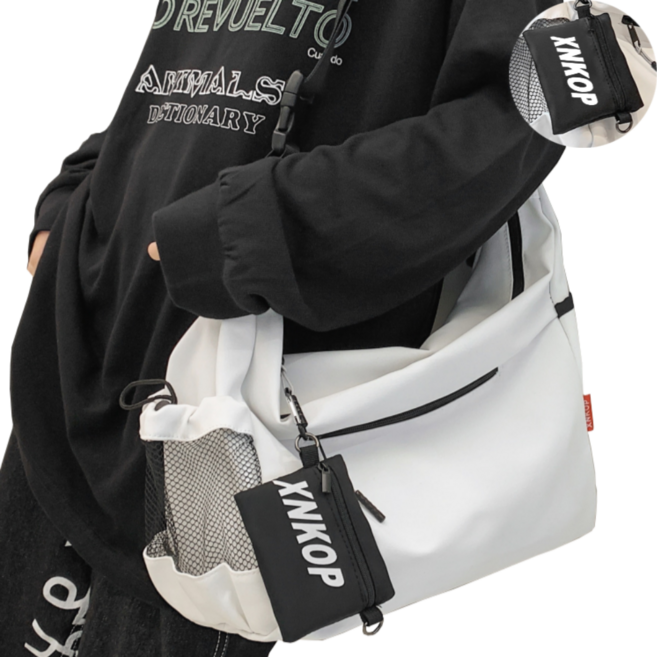 XNKOP 커플 노트북 여행 메신저백 크로스백 가방