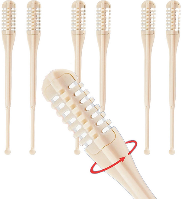 포사포사 4면 회전 코털제거기, 1세트, 6개
