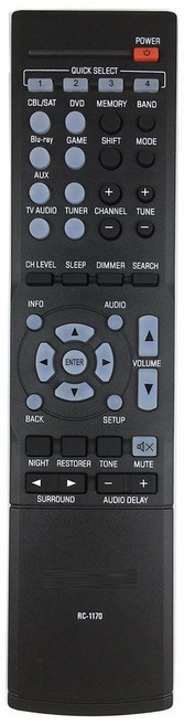 DENON 오디오 비디오 수신기용 RC 1170 원격 제어 AVR 1513 DHT 1513BA 1612 1622 1156 1157 1180 1183