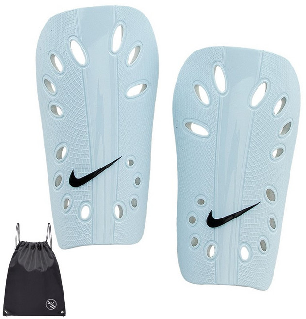 나이키 기본 신가드 정강이보호대 축구보호대 화이트 (PGN짐쌕가방 지급), 1개