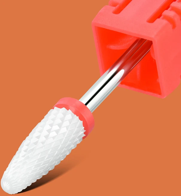 카바이드 텅스텐 네일 비트 밀링 커터 버 제거 매니큐어 기계 액세서리, 17 1TRed